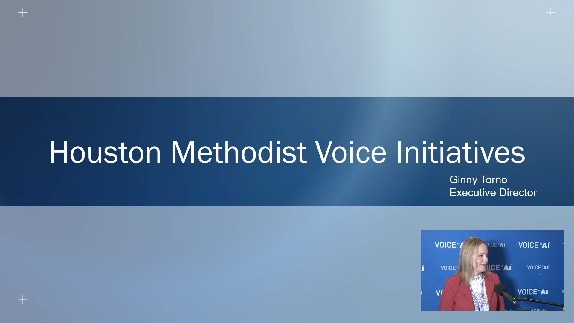 VOICE & AI 2023 | How Voice Technology Will Reshape Patient Care in the Healthcare System of the Future | Ginny Torno