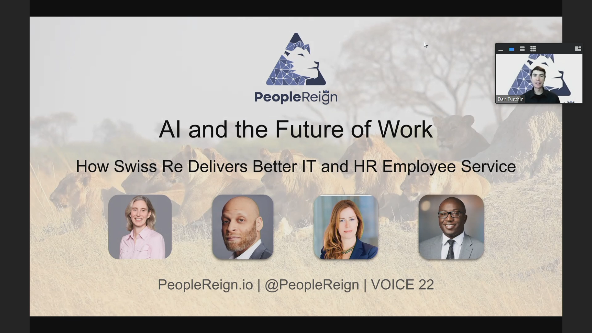 VOICE22 | The Future of Work: How Swiss Re Delivers Better IT and HR Employee Service | Dan Turchin