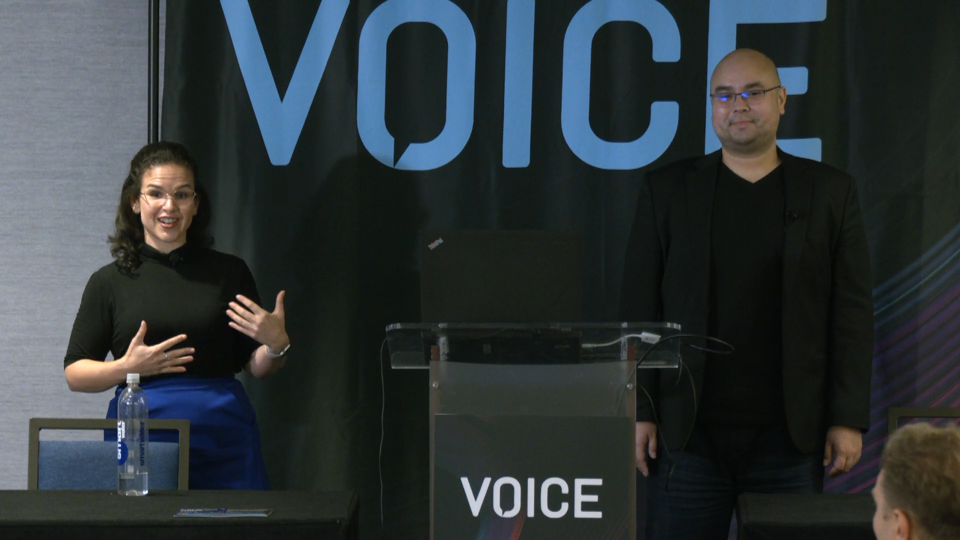 VOICE22 | Conversation Design & Technical Writing: A Partnership to Jumpstart Your CAI Strategy | Jessica Boucher & Greg Bennett